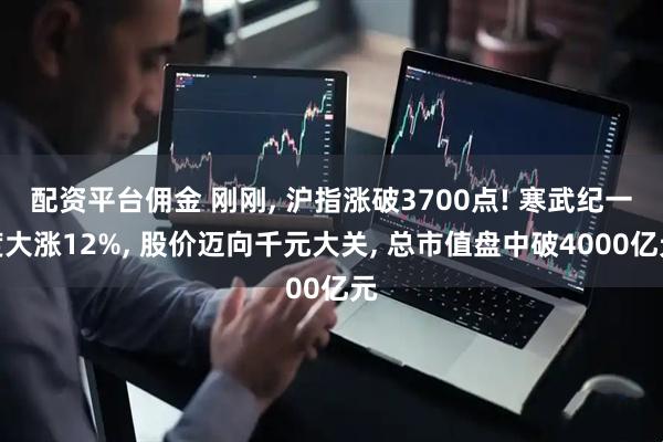 配资平台佣金 刚刚, 沪指涨破3700点! 寒武纪一度大涨12%, 股价迈向千元大关, 总市值盘中破4000亿元